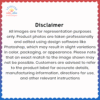Disclamier-before-buying-product