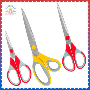 ABOUT-SPACE-Multipurpose-Scissors-Set-(Setof3)-Stainless-Steel-Multicoloured-Scissors-at-Different-Sizes-for-Household-Home-&-Kitchen-Office-Art&-Craft-Sewing-Cloth-Cutting