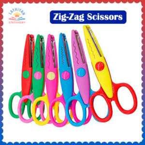 Crafteez-Set-of-6-Zig-Zag-Scissors-(Multicolor)