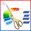 unequetrend-tailor-scissors-professional-10-5-gold-plated-stainless-steel-professional-shears-heavy-duty-26-x-7-centimeters