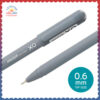 hauser-germany-xo-ball-pen-wallet-pack-tip-size-0-7-mm-sleek-body-minimalistic-design-matt-finish-solid-body-type-low-viscosity-ink-ultra-durable-tip-black-ink-set-of-10-pcs-7-grey-body-color