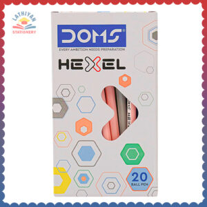 doms-hexel-pen-blue-20-pcs-box