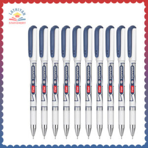 flair-topper-ball-pen-pack-stylish-sleek-design-with-effortless-writing-smooth-writing-long-lasting-pen-sturdy-refillable-ball-pen-blue-ink-set-of-10-pcs