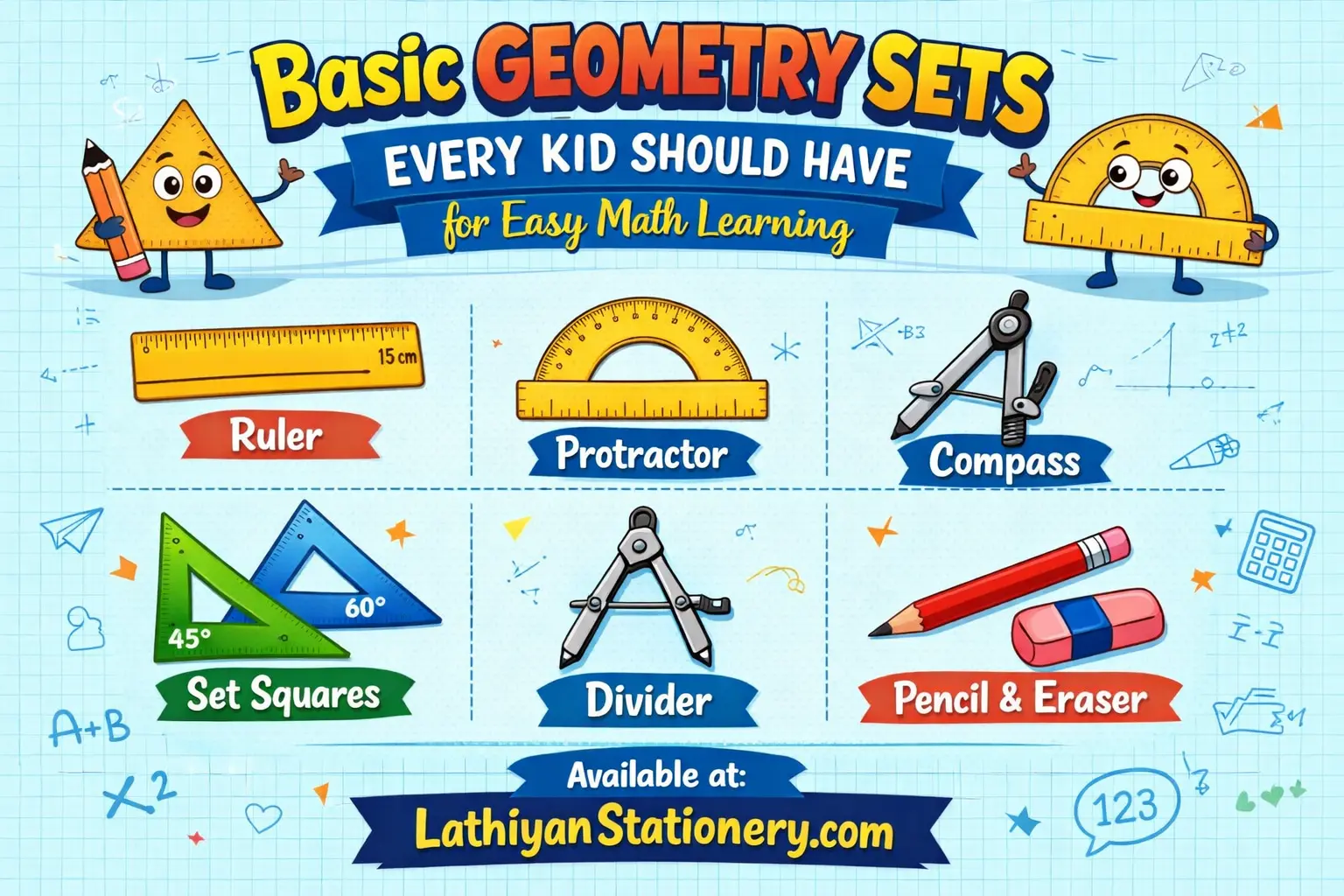Best Basic Geometry Sets for Kids: Easy Math Learning Guide