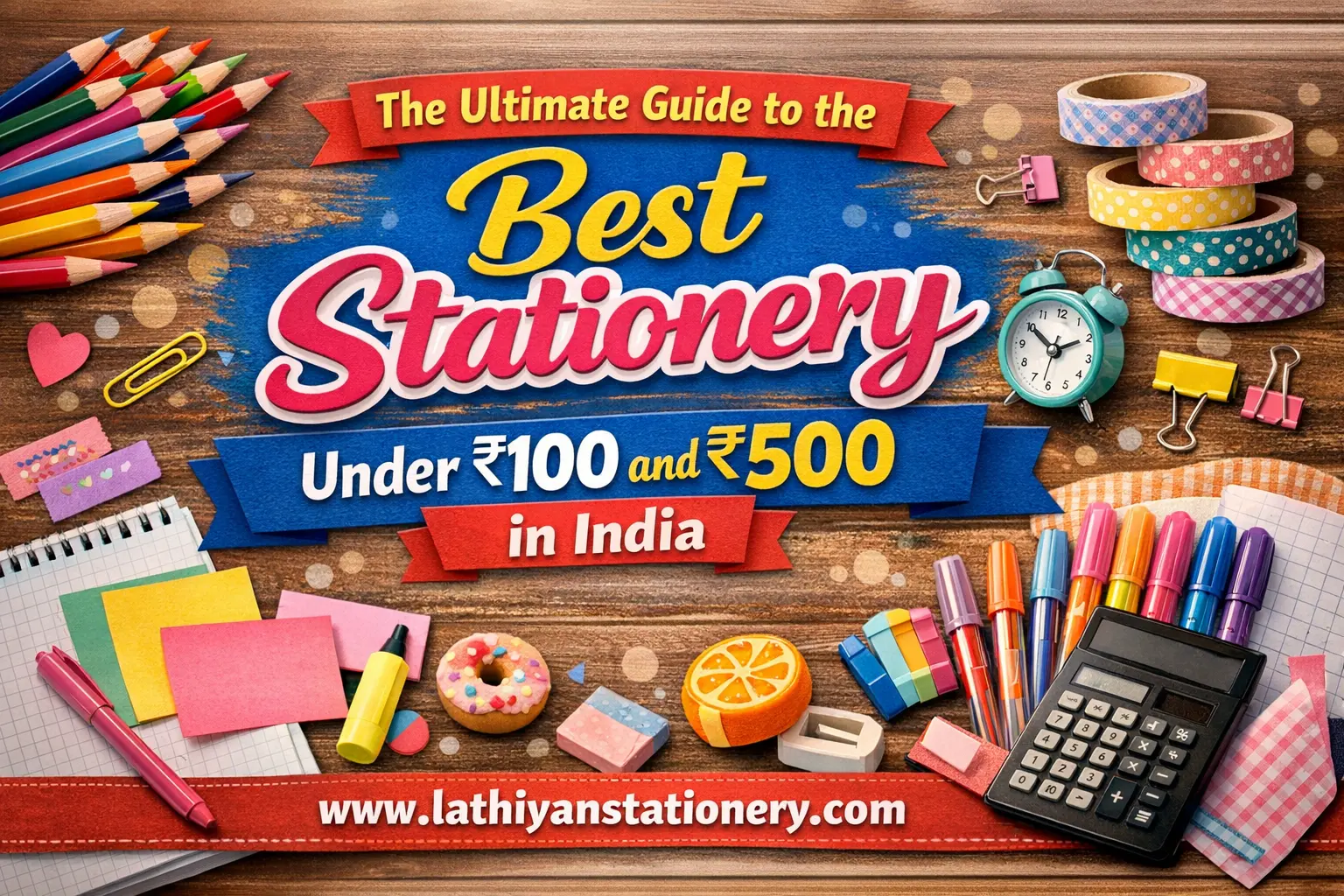 The Ultimate Guide to the Best Stationery Under ₹100 and ₹500 in India