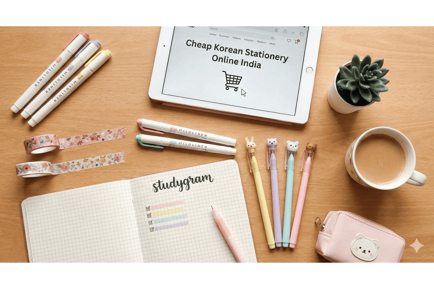 best cheap Korean stationery online in India